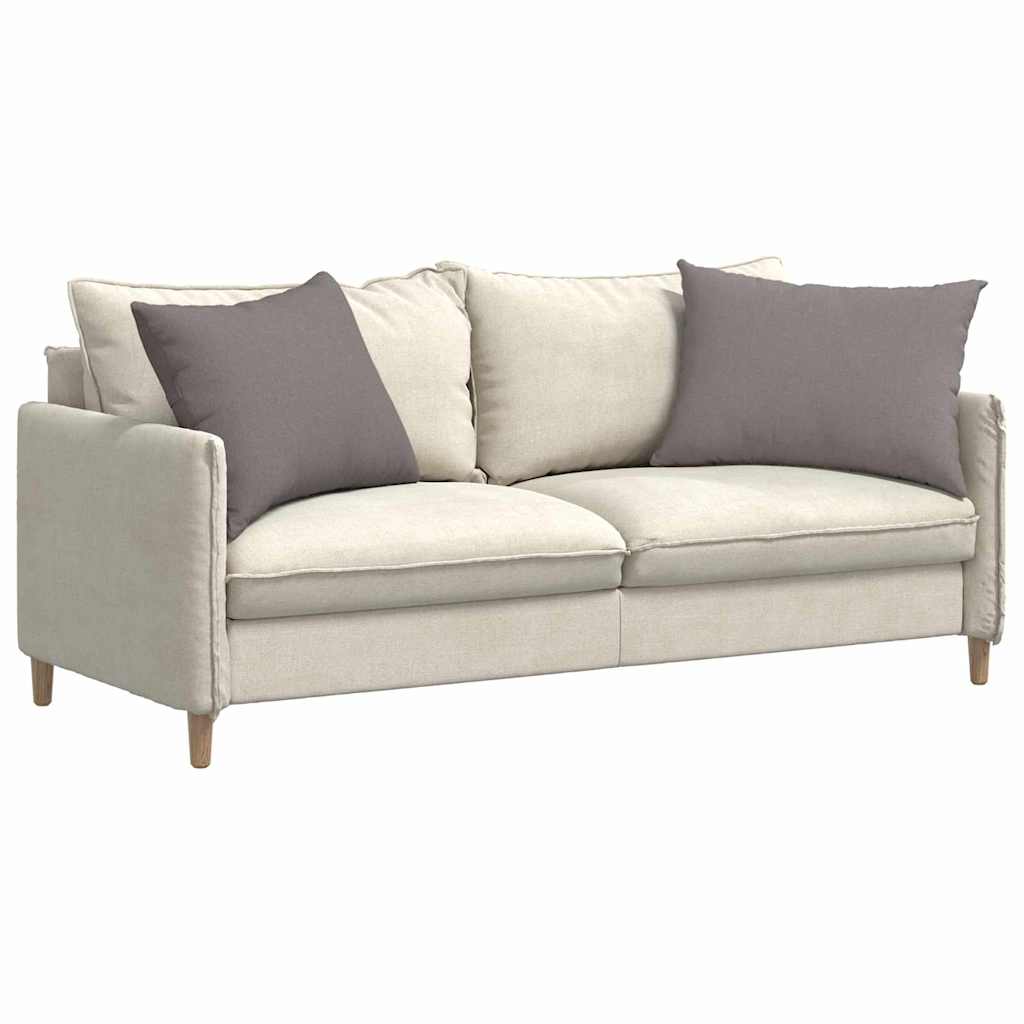 Sofapuder 2 pcs Gråbrun 70 x 50 cm Stof