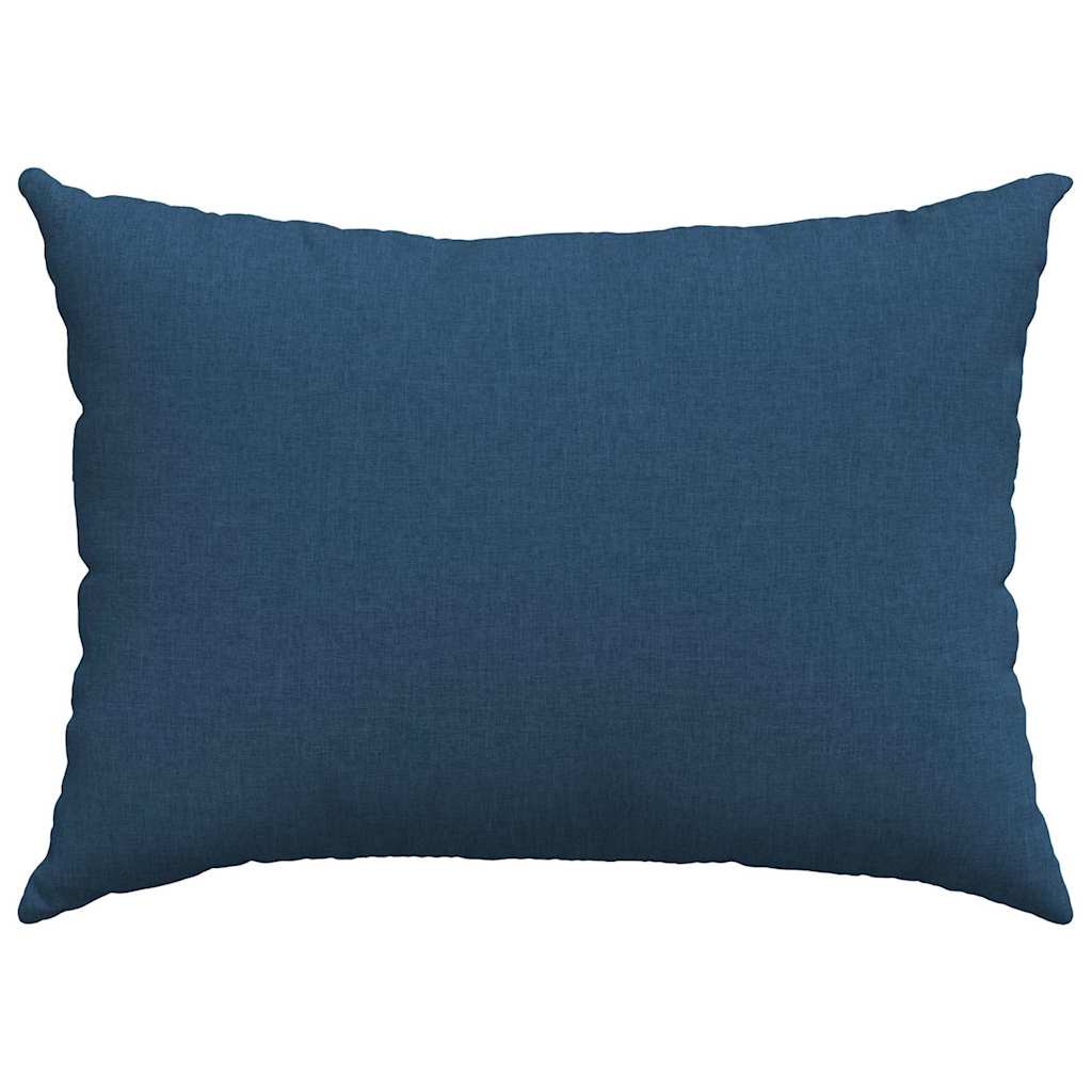 Sofapuder 2 pcs Blå 70 x 50 cm Stof