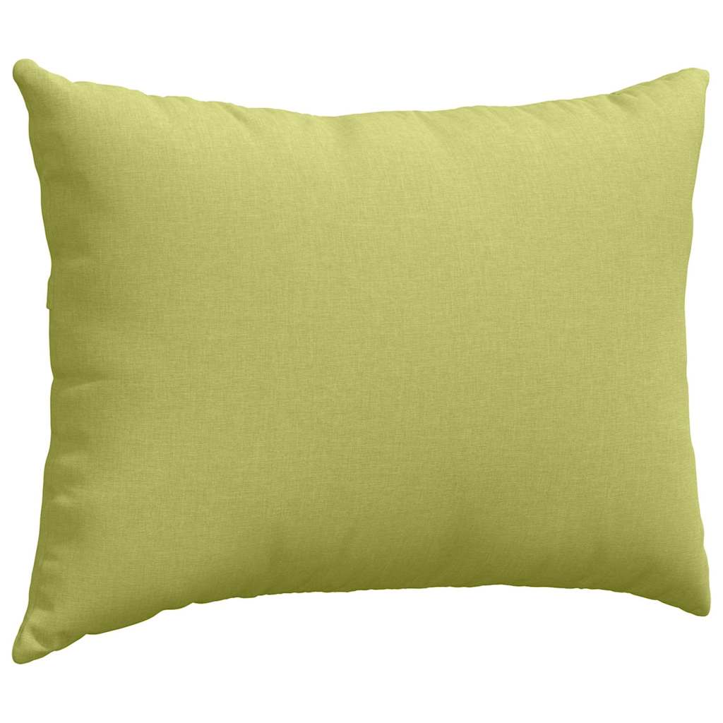 Sofapuder 2 pcs Lys grøn 70 x 50 cm Stof