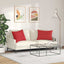 Sofapuder 2 pcs Rød 70 x 50 cm Stof