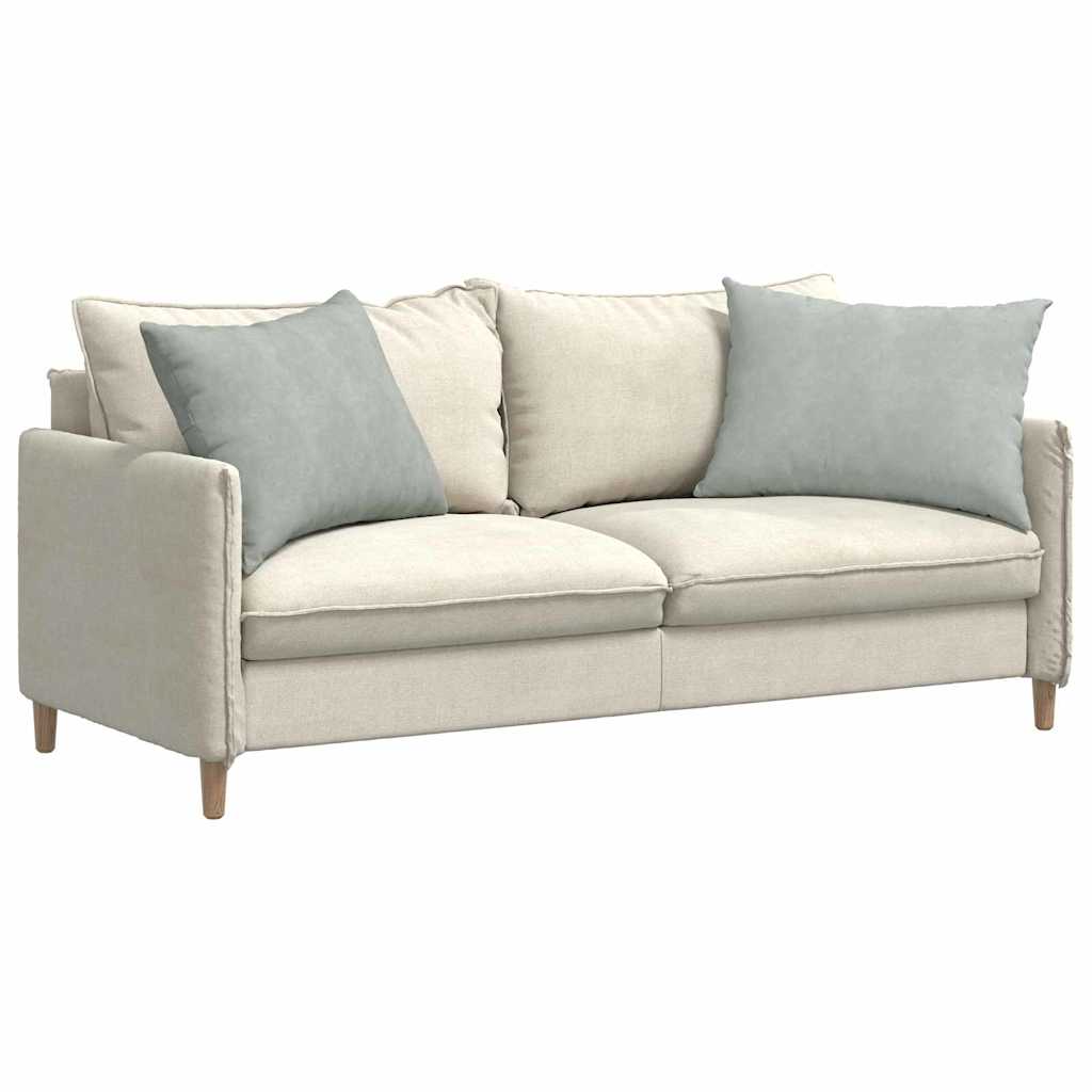 Sofapuder 2 pcs Lysegrå 70 x 50 cm Velourstof