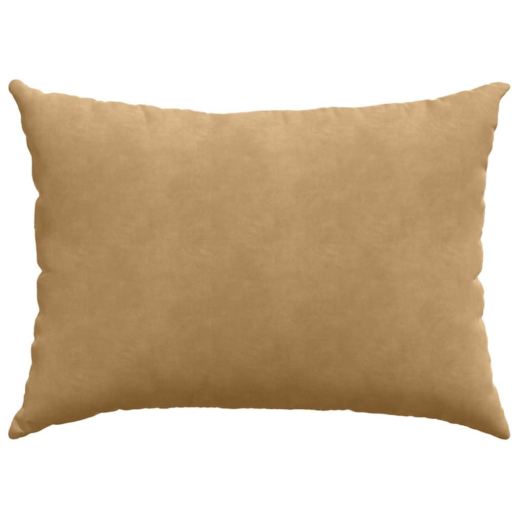 Sofapuder 2 pcs Brun 70 x 50 cm Velourstof