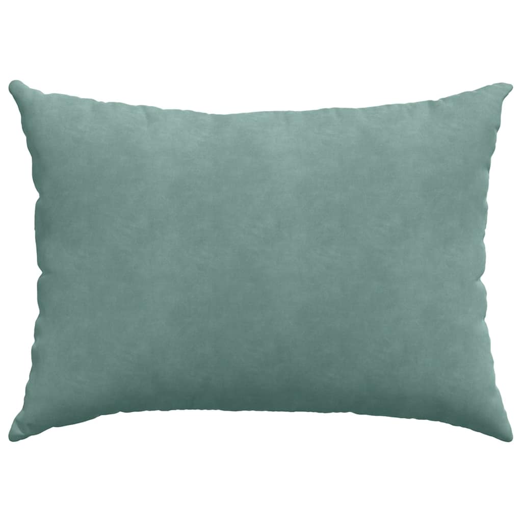 Sofapuder 2 pcs Havgrøn 70 x 50 cm Velourstof