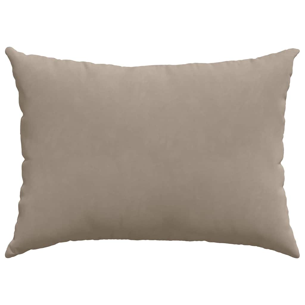 Sofapuder 2 pcs Gråbrun 70 x 50 cm Stof