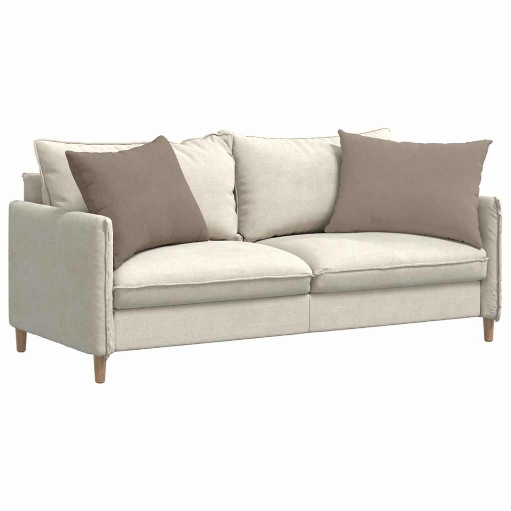 Sofapuder 2 pcs Gråbrun 70 x 50 cm Stof