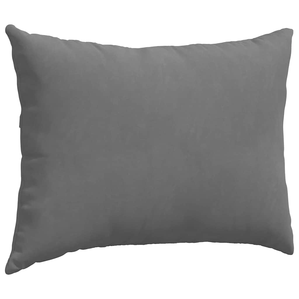 Sofapuder 2 pcs Mørkegrå 70 x 50 cm Stof