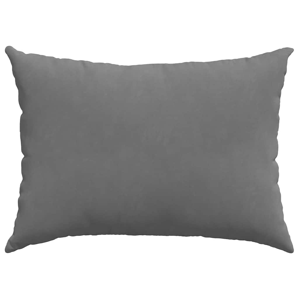 Sofapuder 2 pcs Mørkegrå 70 x 50 cm Stof