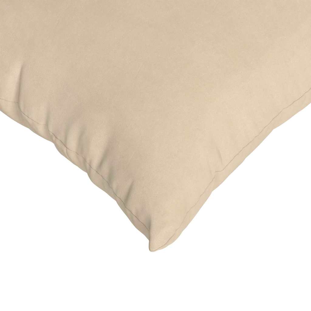 Sofapuder 2 pcs Creme 70 x 50 cm Stof