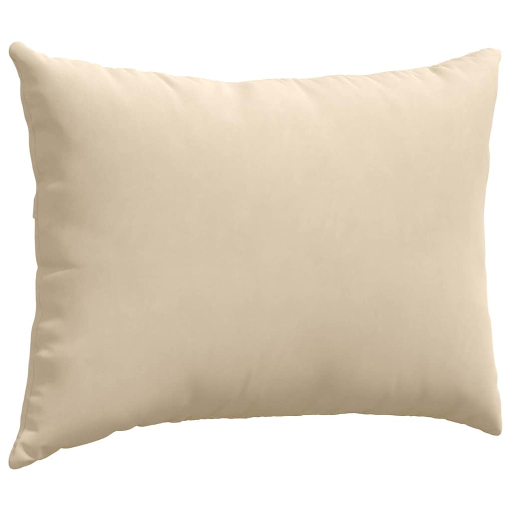 Sofapuder 2 pcs Creme 70 x 50 cm Stof