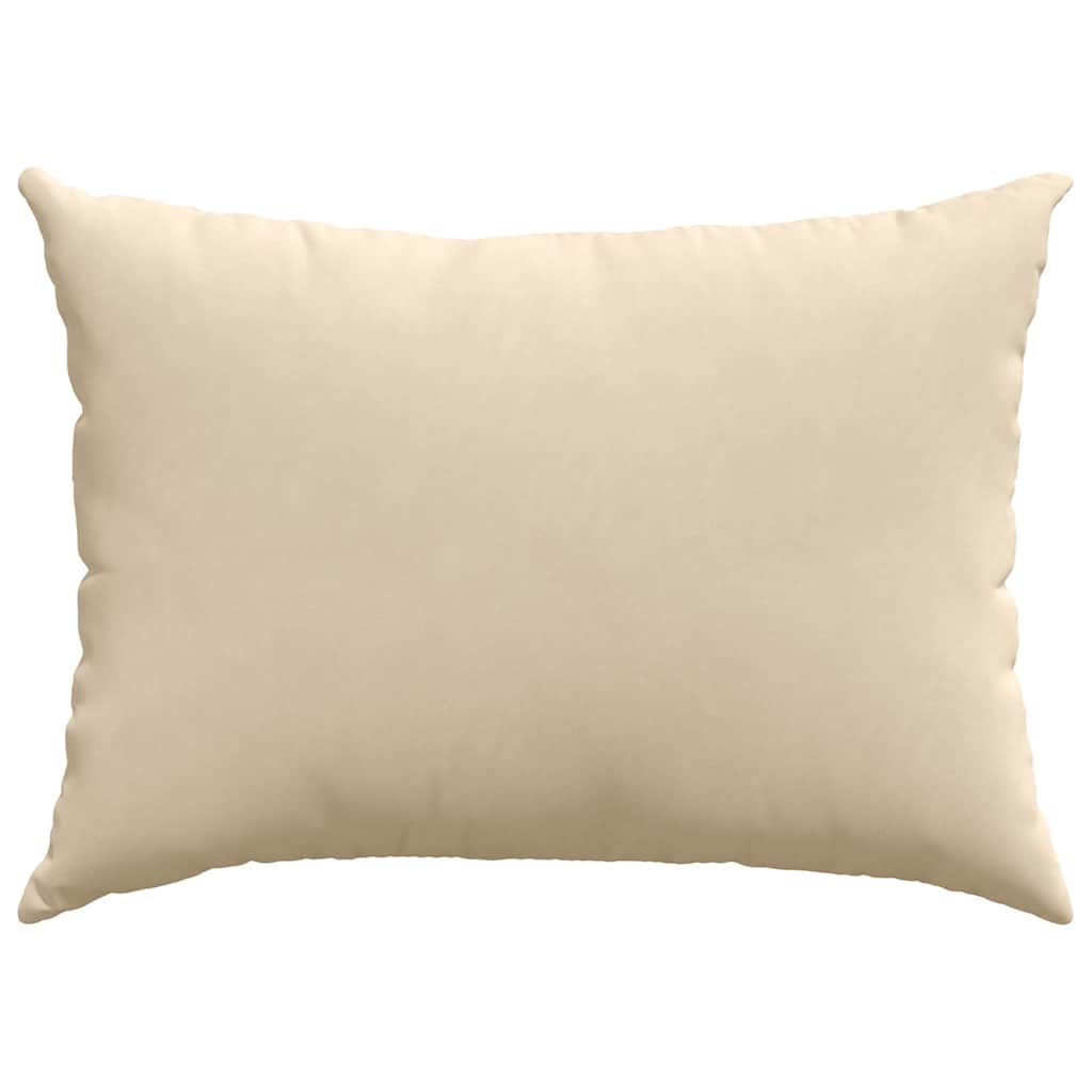 Sofapuder 2 pcs Creme 70 x 50 cm Stof