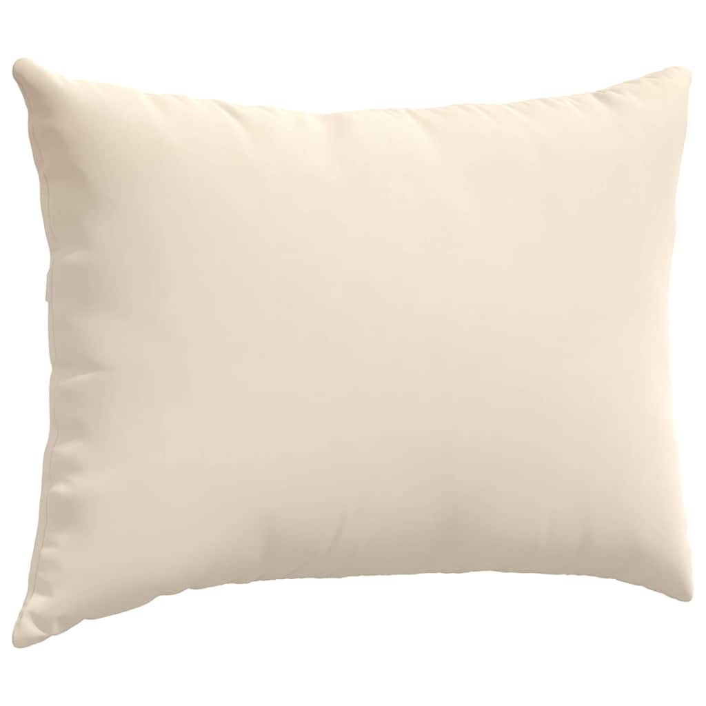 Sofapuder 2 pcs Beige 70 x 50 cm Stof