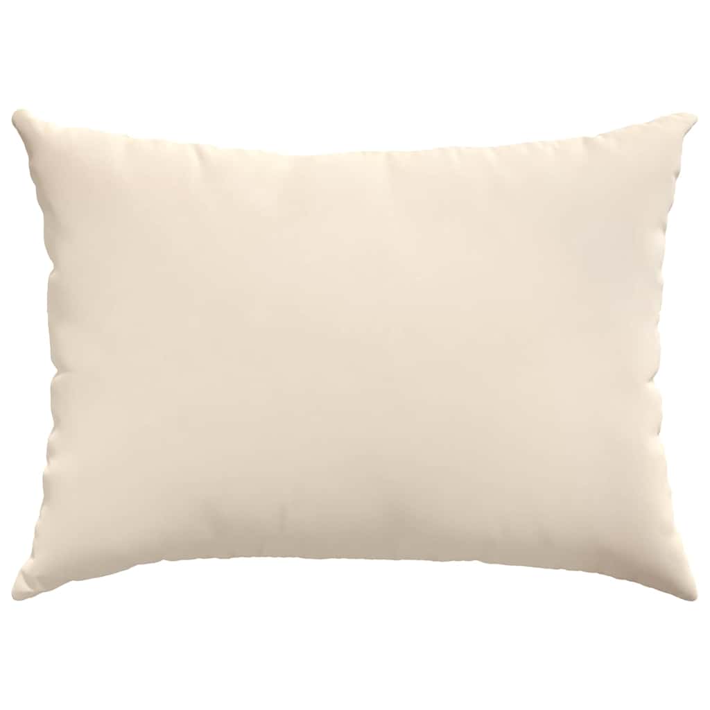 Sofapuder 2 pcs Beige 70 x 50 cm Stof