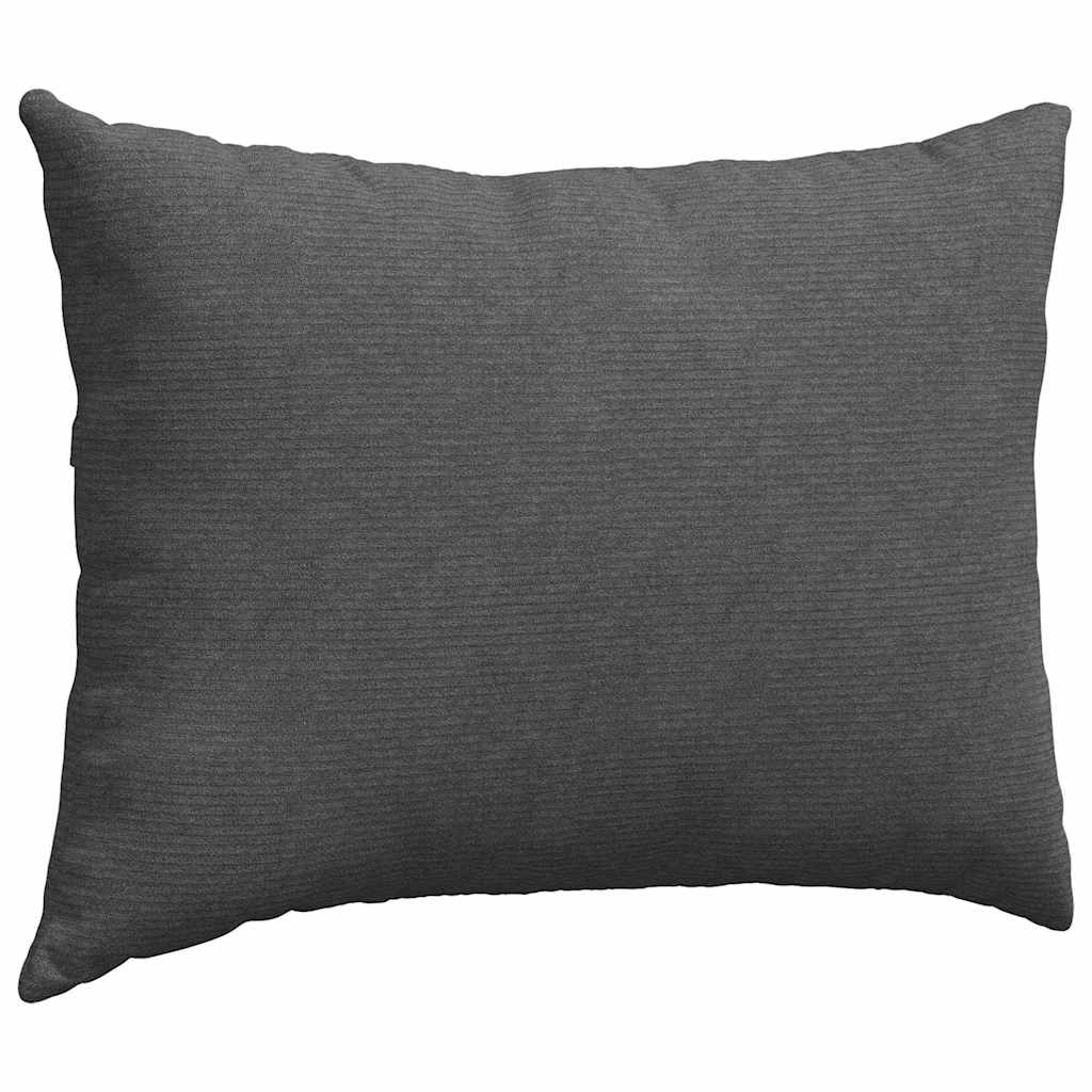 Sofapuder 2 pcs Mørkegrå 70 x 50 cm Velourstof