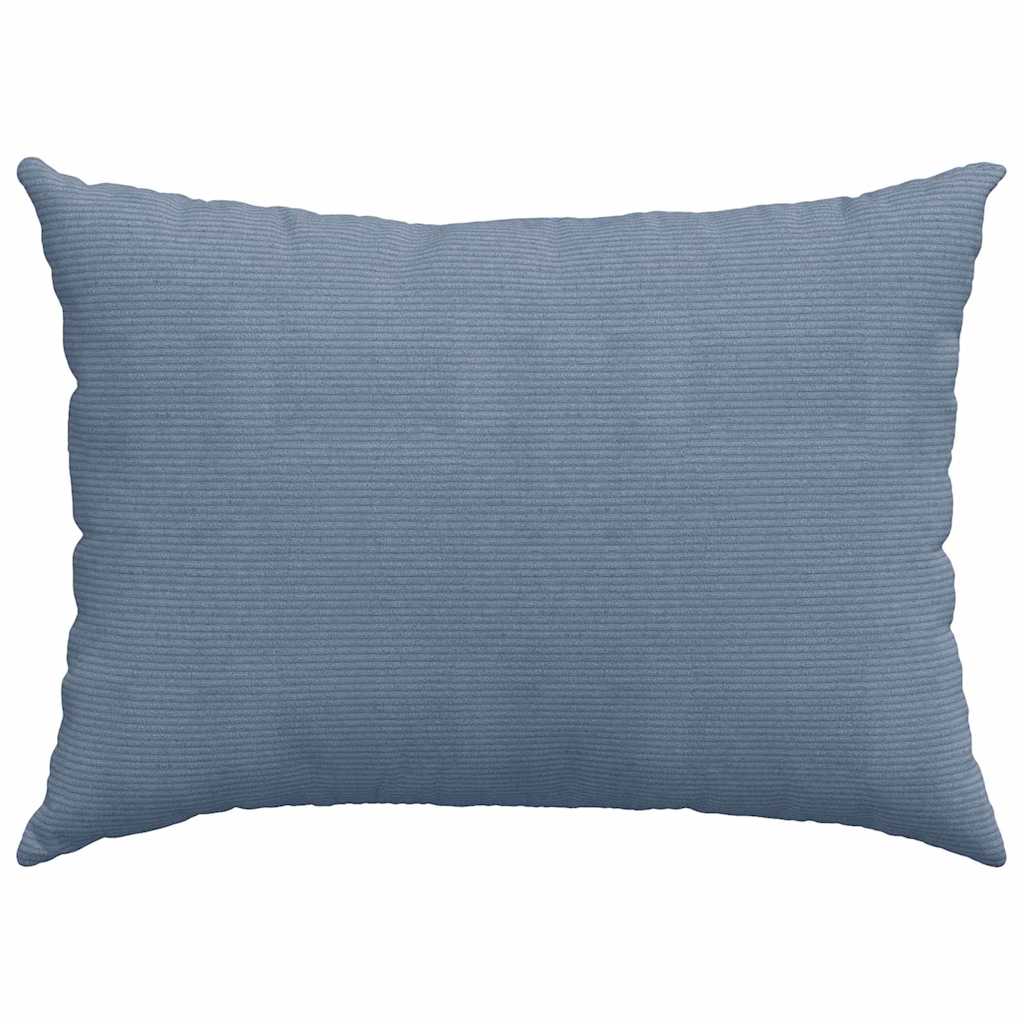 Sofapuder 2 pcs Blå 70 x 50 cm Velourstof