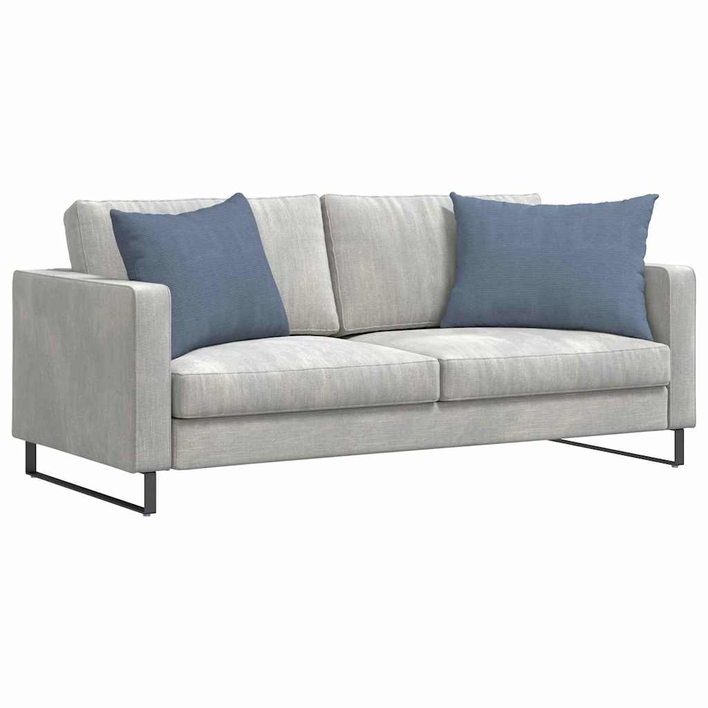 Sofapuder 2 pcs Blå 70 x 50 cm Velourstof