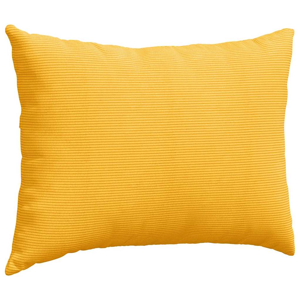 Sofapuder 2 pcs Lys Gul 70 x 50 cm Velourstof