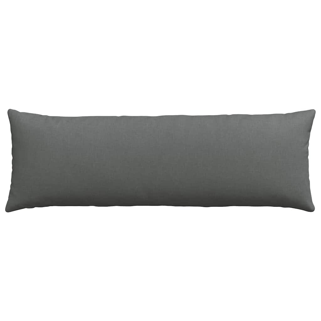 Sofapuder 2 pcs Mørkegrå 120 x 40 cm Stof