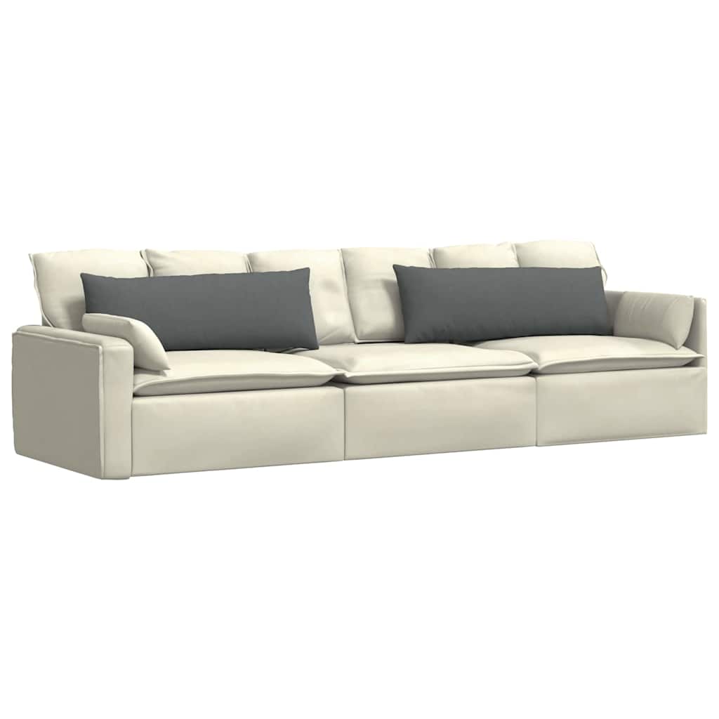 Sofapuder 2 pcs Mørkegrå 120 x 40 cm Stof