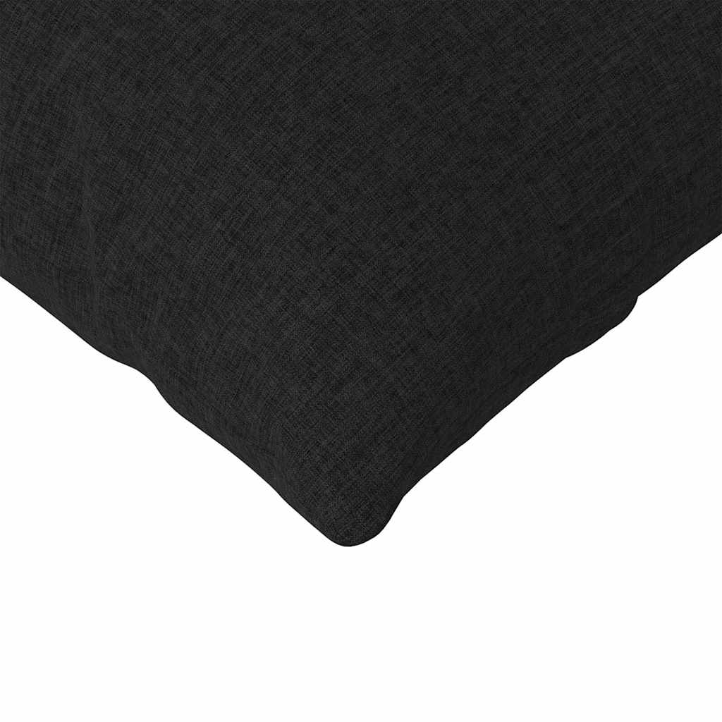 Sofapuder 2 pcs Sort 120 x 40 cm Stof