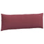 Sofapuder 2 pcs Vinrød 120 x 40 cm Stof
