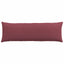 Sofapuder 2 pcs Vinrød 120 x 40 cm Stof