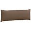 Sofapuder 2 pcs Brun 120 x 40 cm Stof