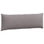 Sofapuder 2 pcs Gråbrun 120 x 40 cm Stof