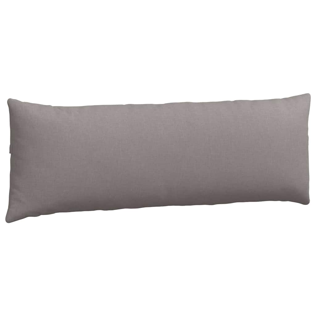 Sofapuder 2 pcs Gråbrun 120 x 40 cm Stof