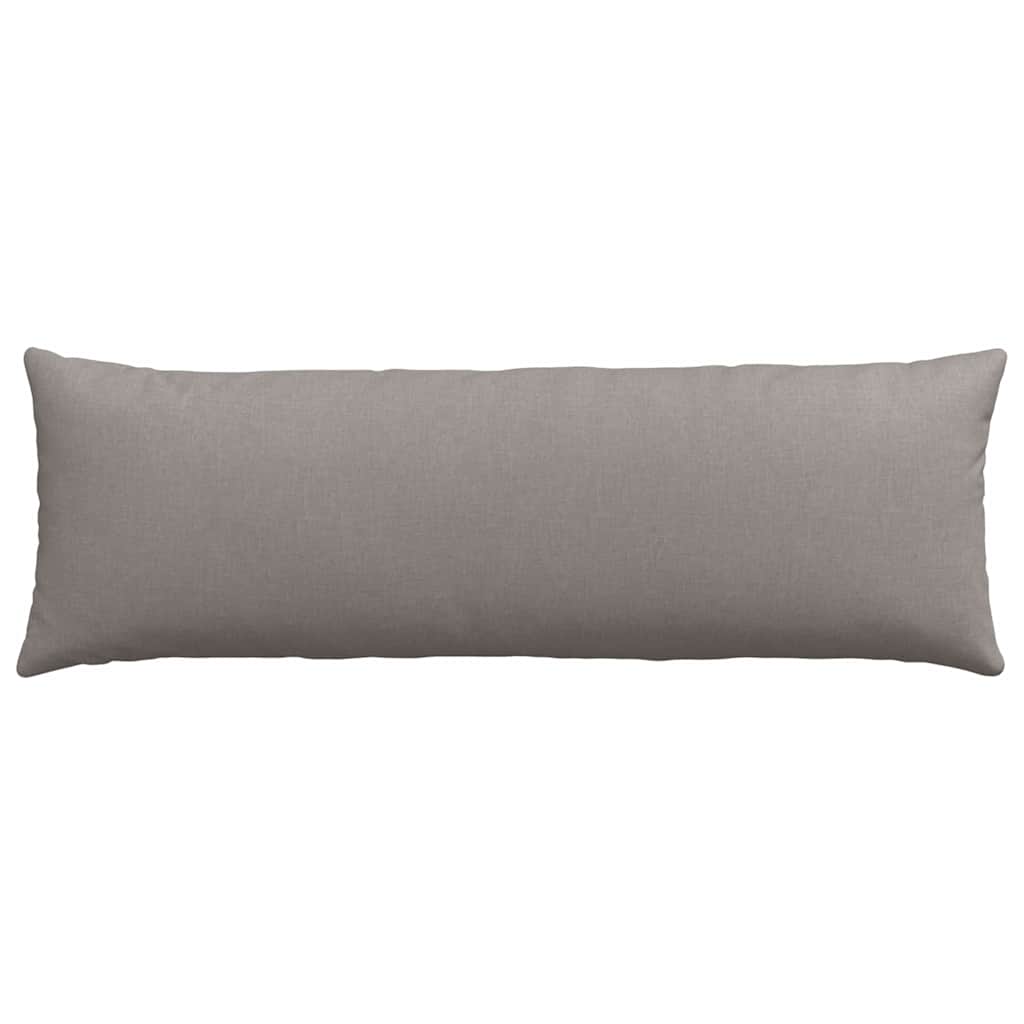 Sofapuder 2 pcs Gråbrun 120 x 40 cm Stof