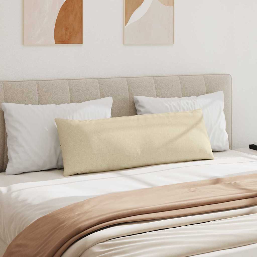 Sofapuder 2 pcs Creme 120 x 40 cm Stof