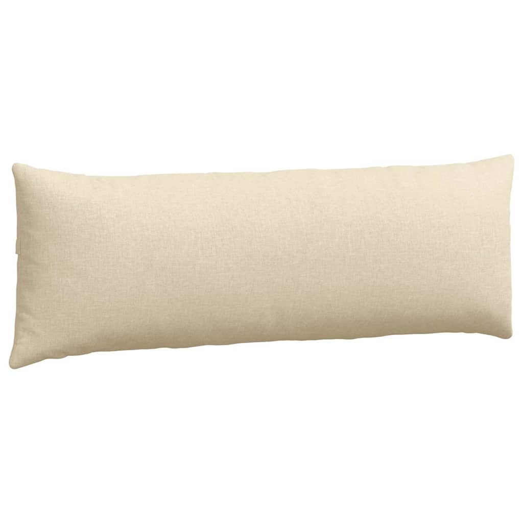 Sofapuder 2 pcs Creme 120 x 40 cm Stof