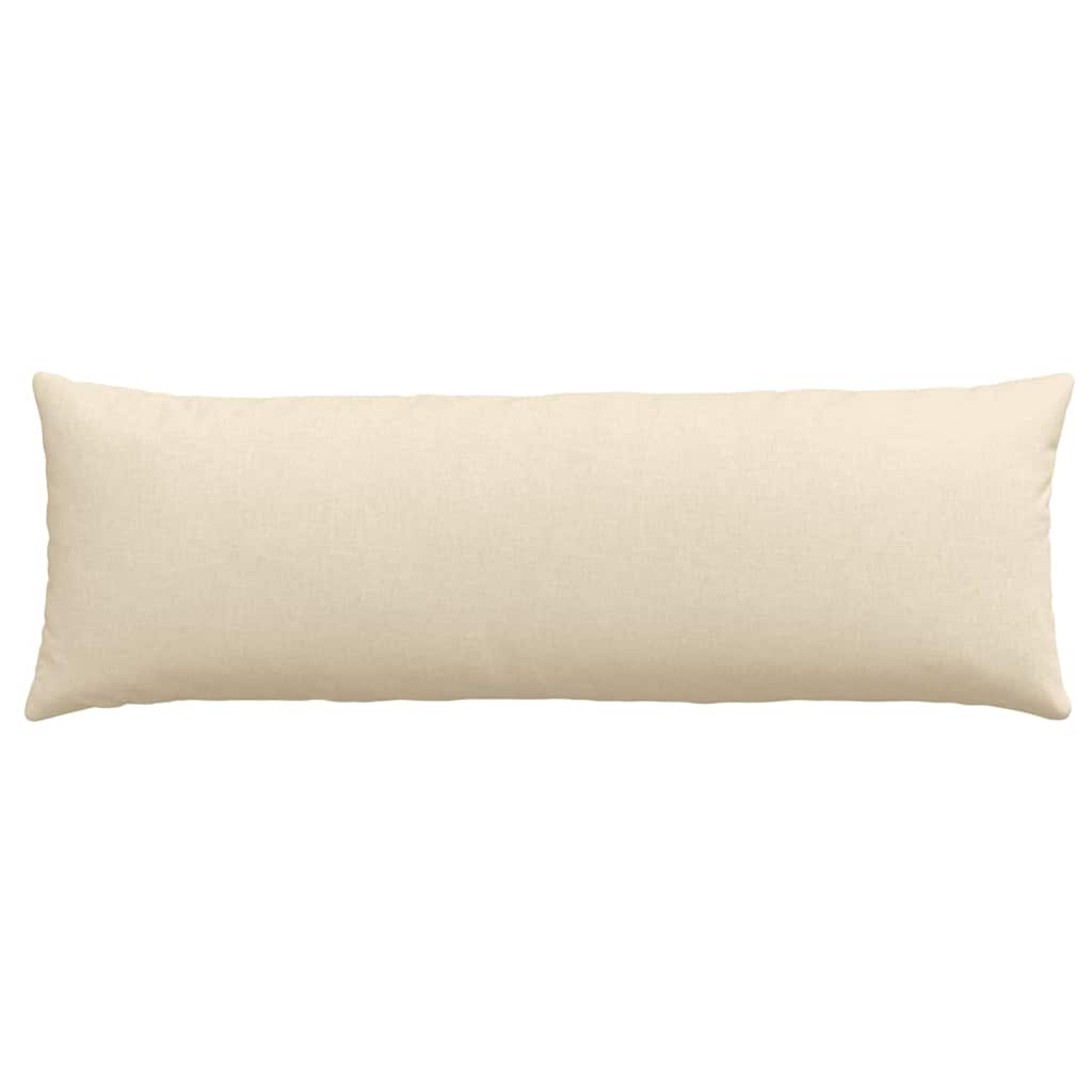 Sofapuder 2 pcs Creme 120 x 40 cm Stof