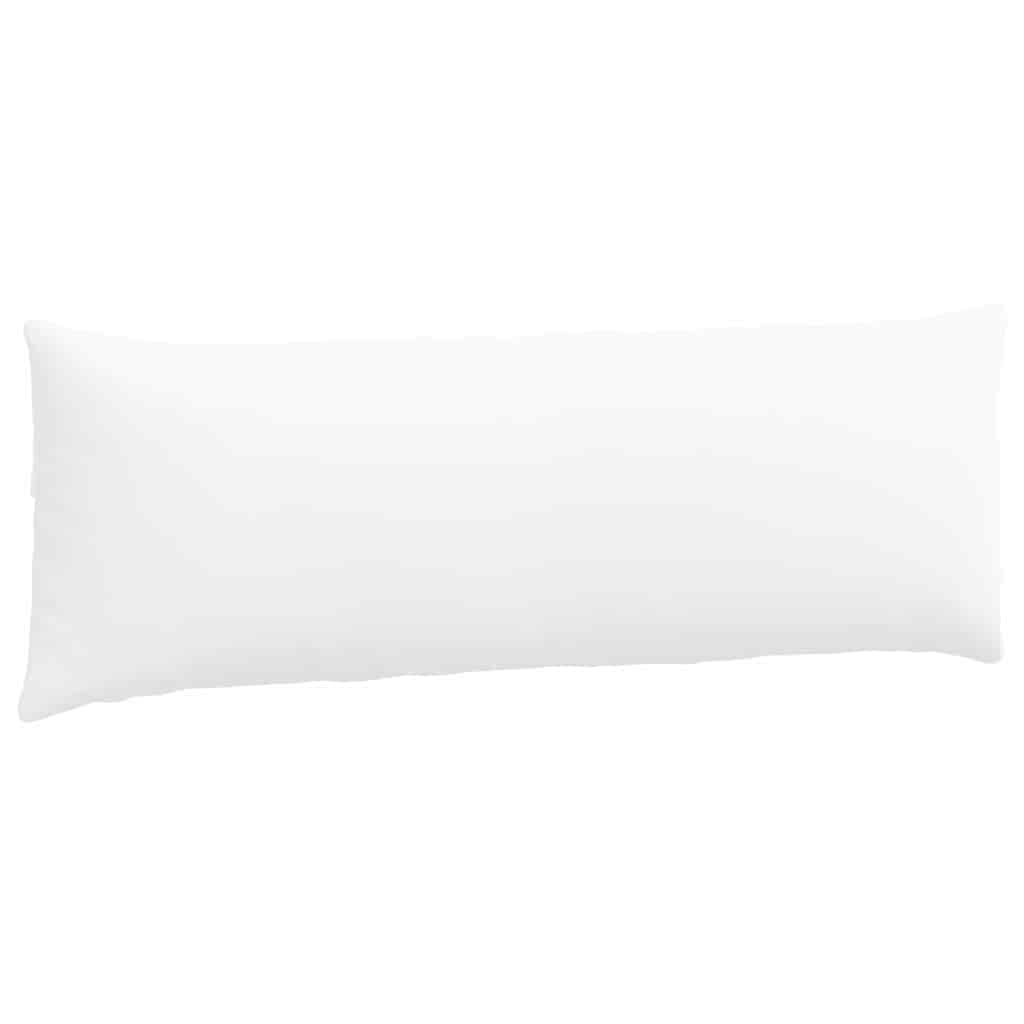 Sofapuder 2 pcs Hvid 120 x 40 cm Stof