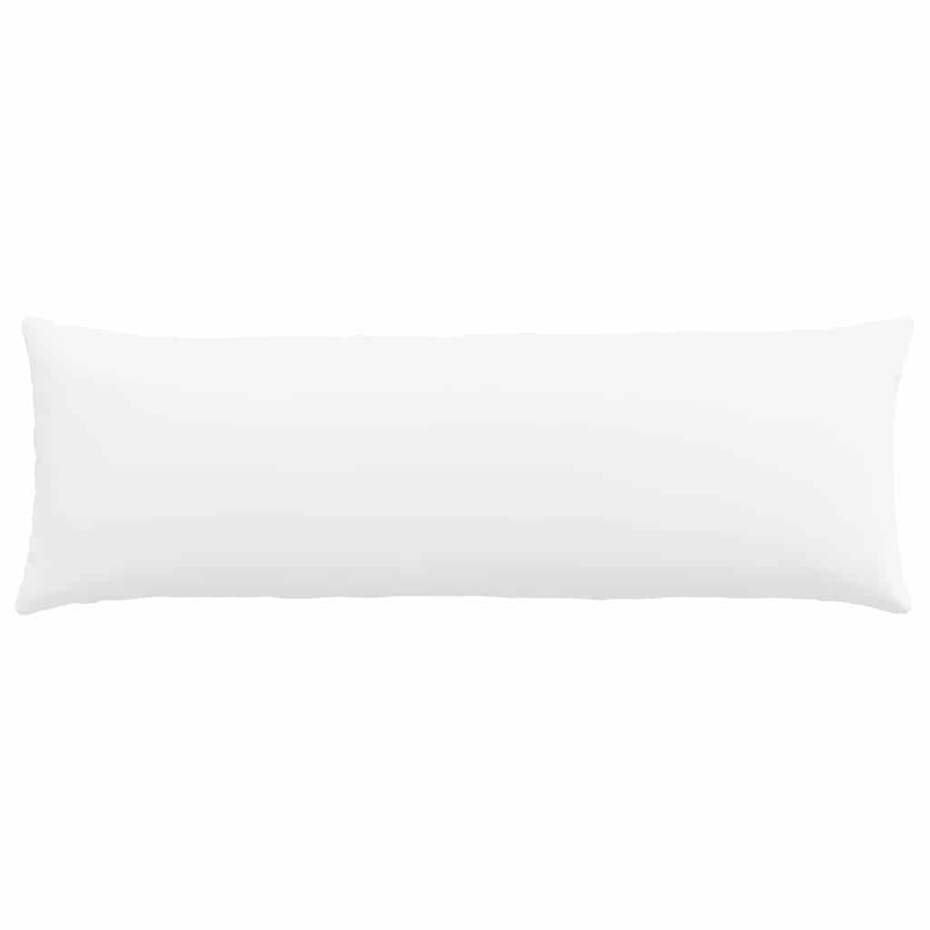 Sofapuder 2 pcs Hvid 120 x 40 cm Stof