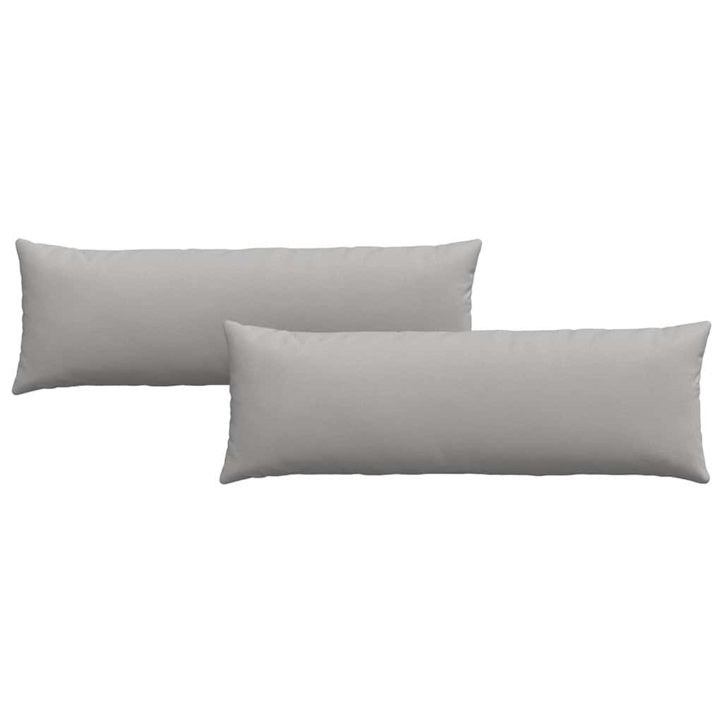 Sofapuder 2 pcs Skygrå 120 x 40 cm Stof