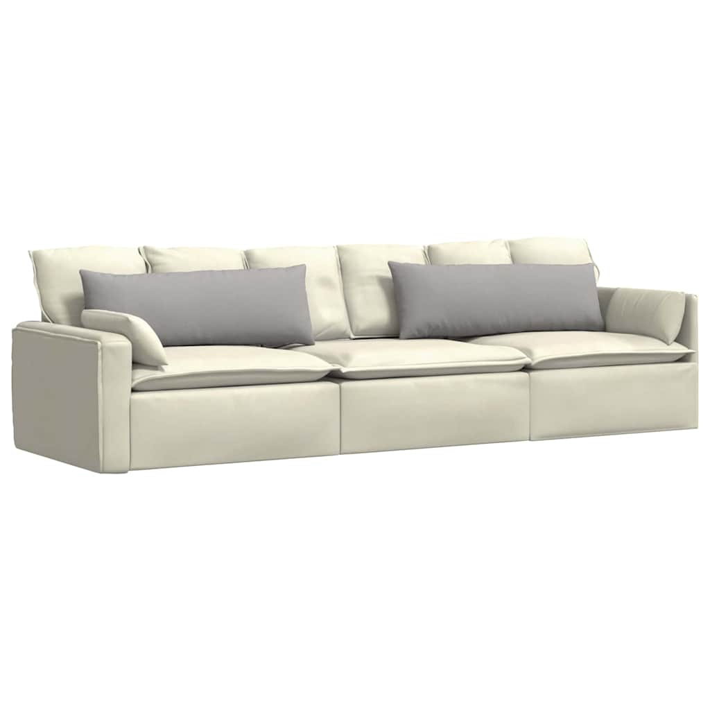 Sofapuder 2 pcs Skygrå 120 x 40 cm Stof