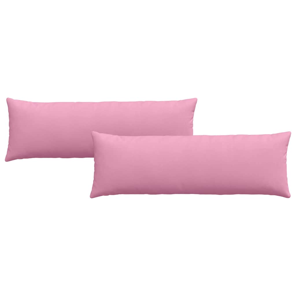 Sofapuder 2 pcs Lyserød 120 x 40 cm Stof