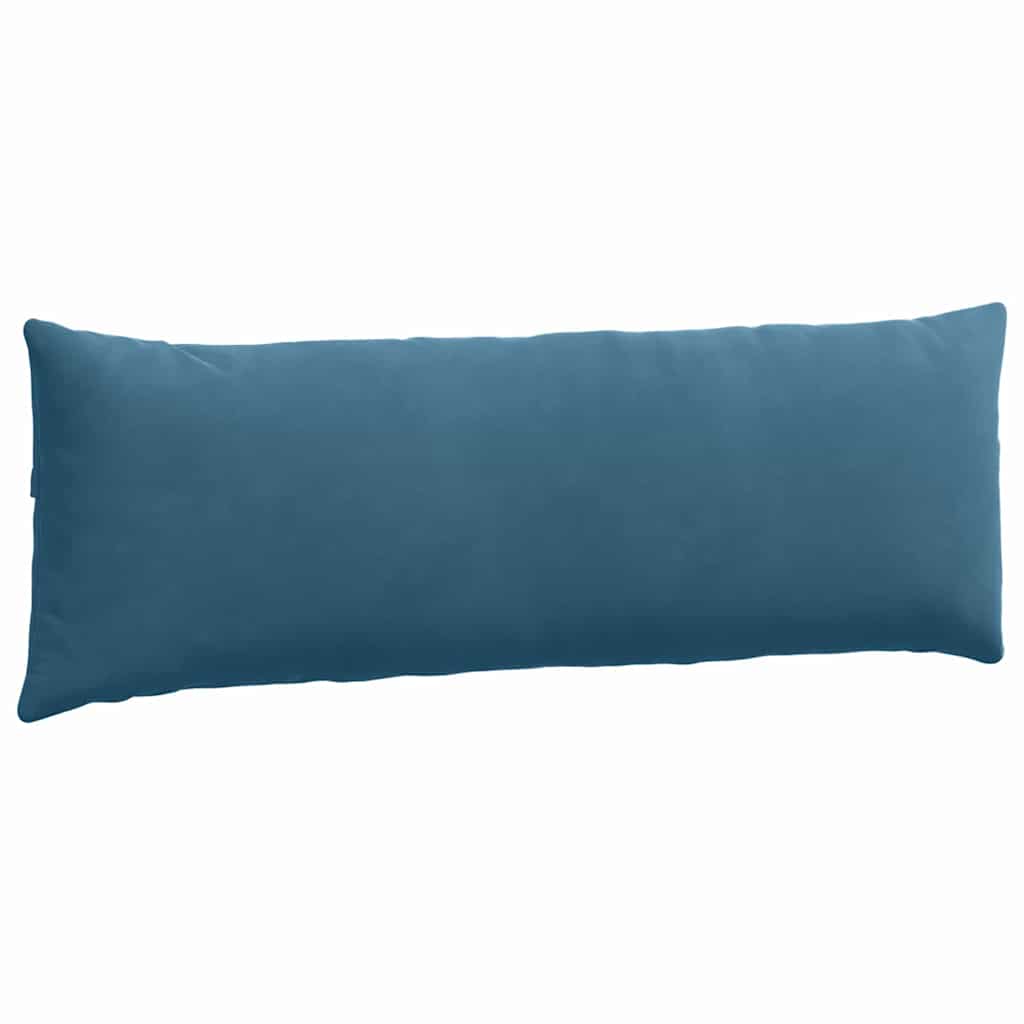 Sofapuder 2 pcs Blå 120 x 40 cm Velourstof