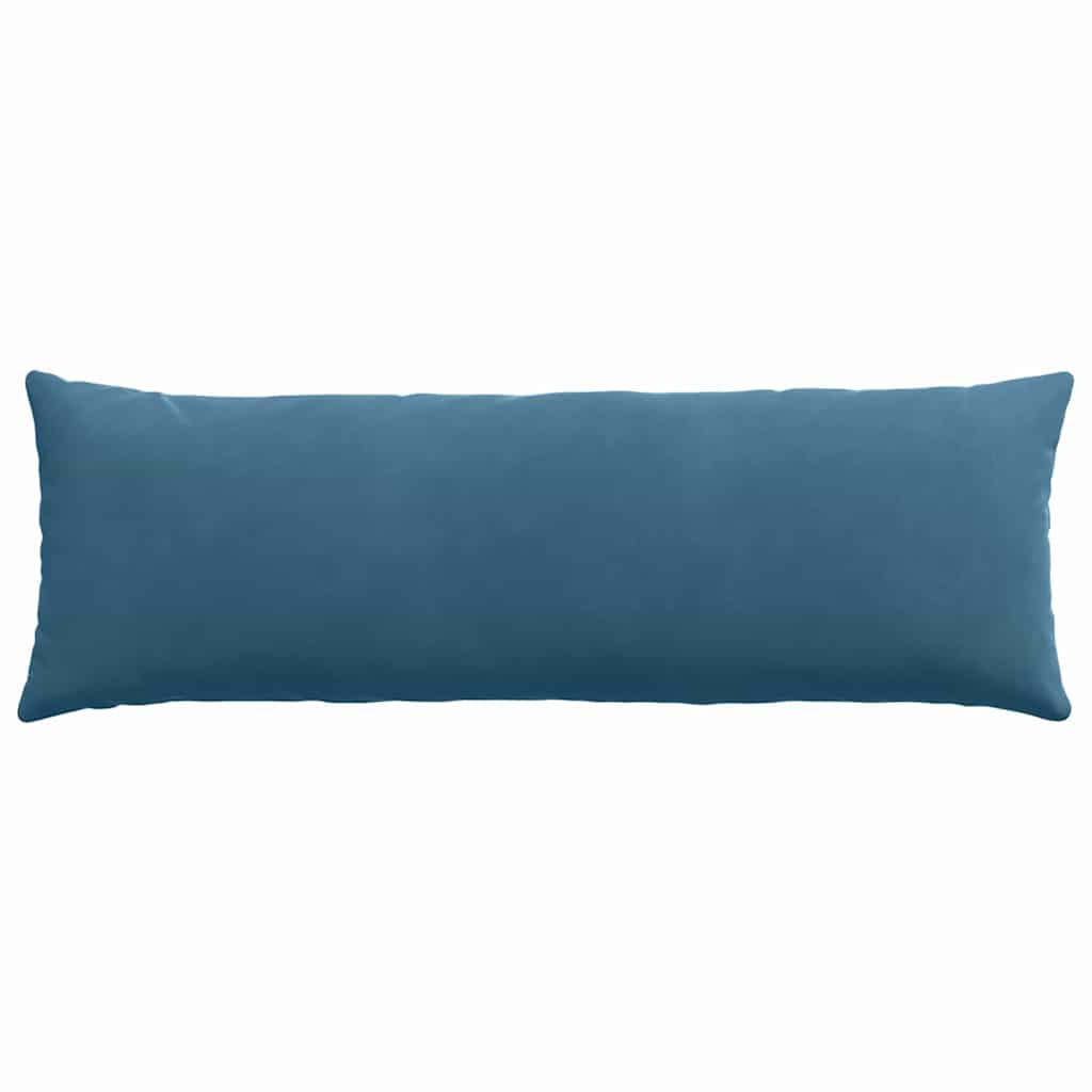 Sofapuder 2 pcs Blå 120 x 40 cm Velourstof