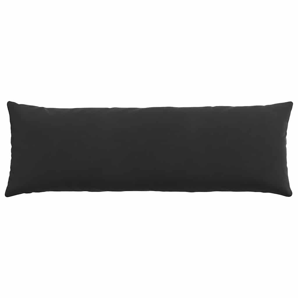Sofapuder 2 pcs Sort 120 x 40 cm Velourstof