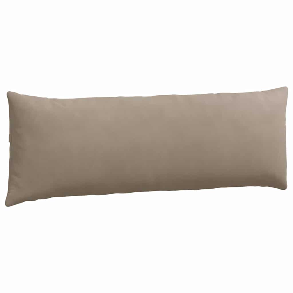Sofapuder 2 pcs Gråbrun 120 x 40 cm Stof
