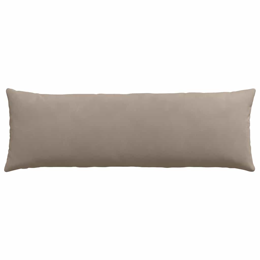Sofapuder 2 pcs Gråbrun 120 x 40 cm Stof