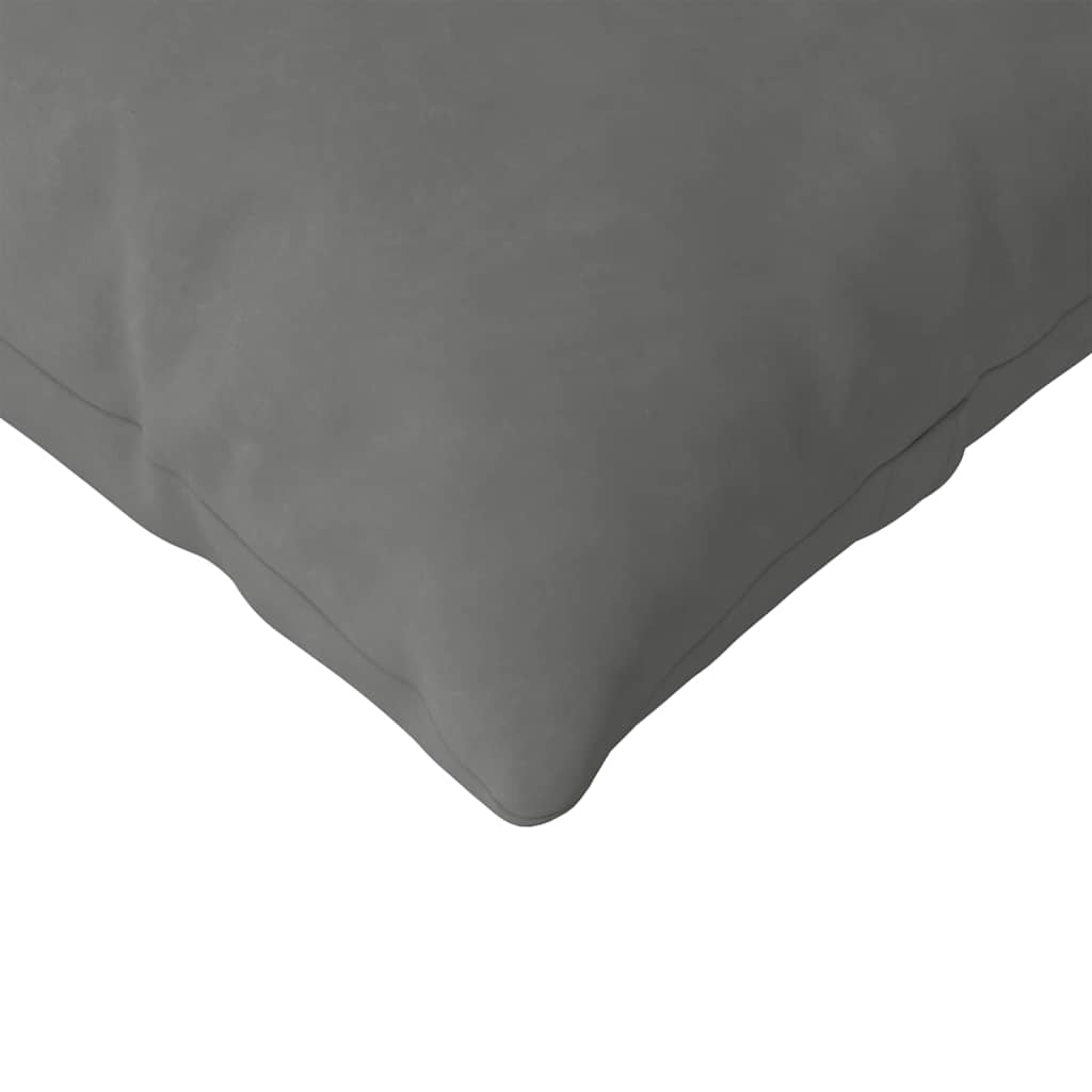 Sofapuder 2 pcs Mørkegrå 120 x 40 cm Stof