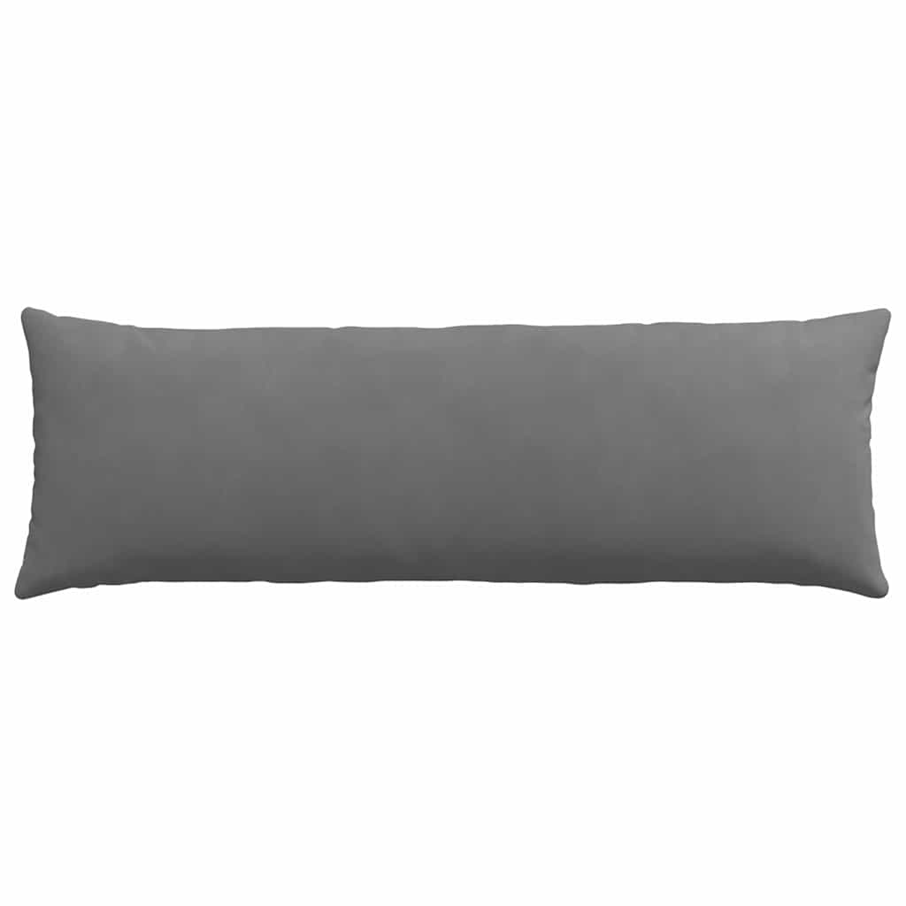 Sofapuder 2 pcs Mørkegrå 120 x 40 cm Stof