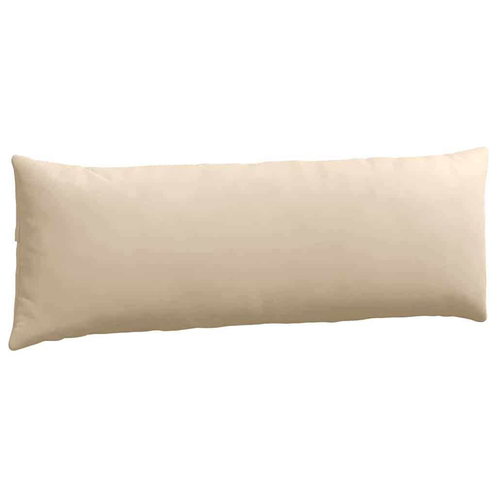 Sofapuder 2 pcs Creme 120 x 40 cm Stof