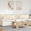 Sofapuder 2 pcs Beige 120 x 40 cm Stof