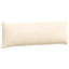 Sofapuder 2 pcs Creme 120 x 40 cm Velourstof