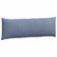 Sofapuder 2 pcs Blå 120 x 40 cm Velourstof