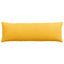 Sofapuder 2 pcs Lys Gul 120 x 40 cm Velourstof