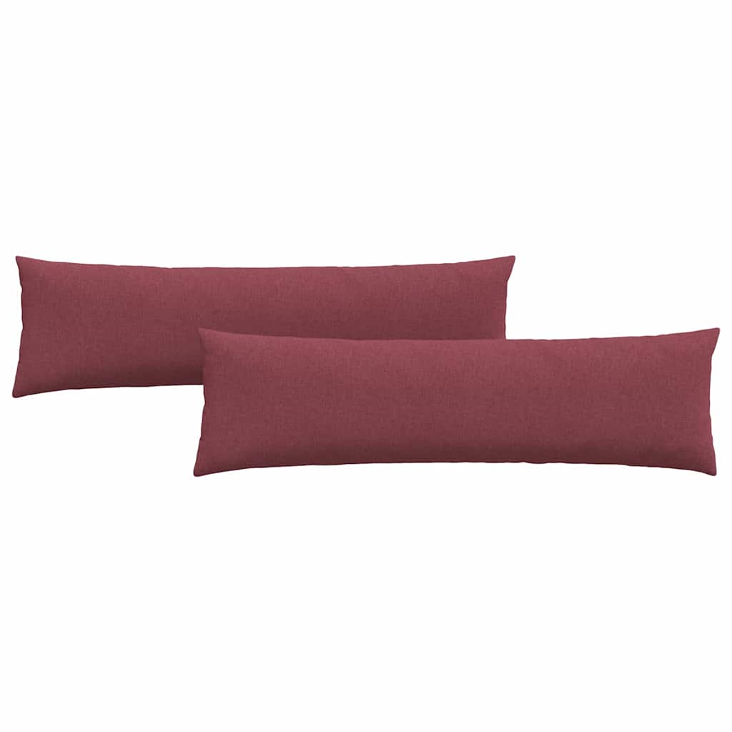 Sofapuder 2 pcs Vinrød 145 x 40 cm Stof